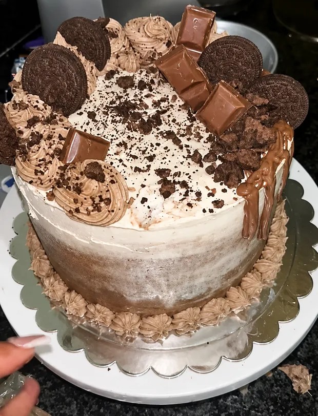 Chocolate Cookie Celebration Cake